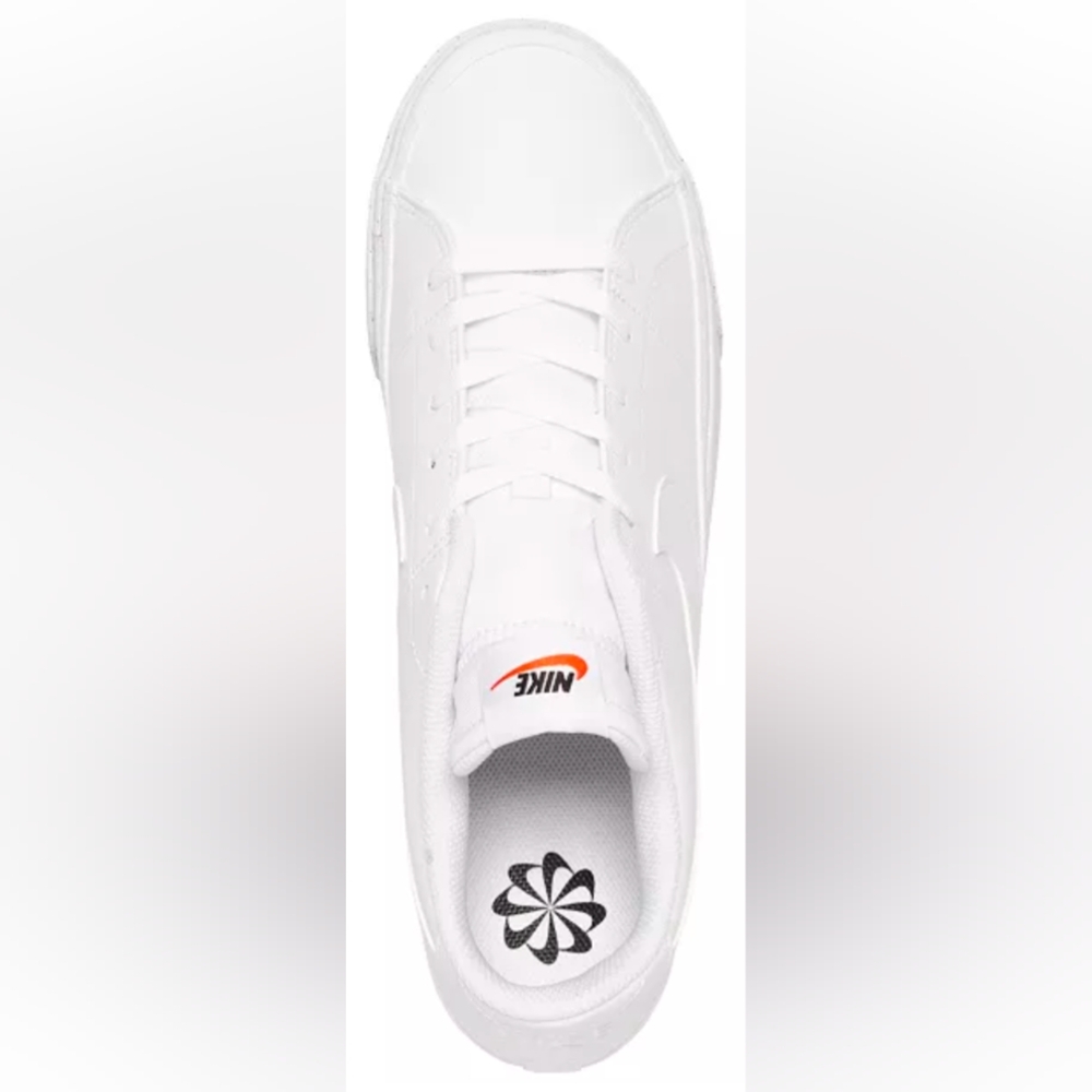 Nike Women's Court Legacy White Sneakers Size 9.5 Like New - Picture 2 of 10